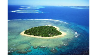 Đảo trái tim, Fiji được bao quanh bởi những rạn san hô tuyệt đẹp 